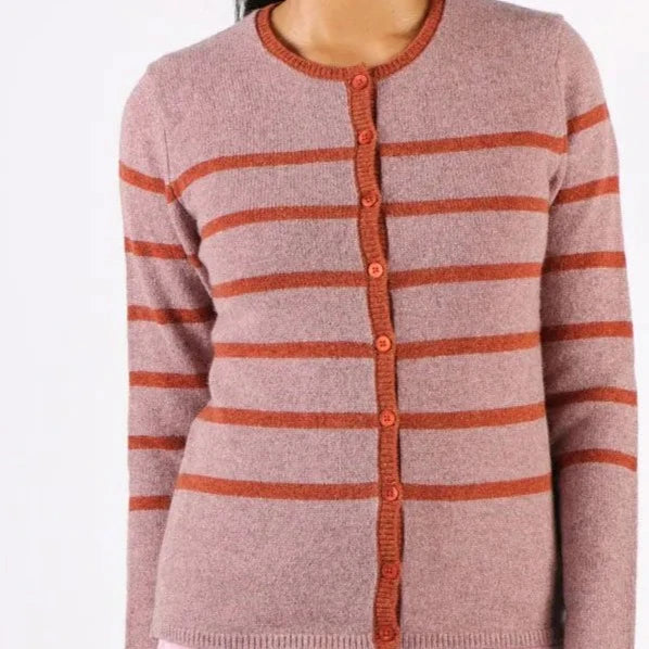 Mansted Zigge Cardigan Pink.