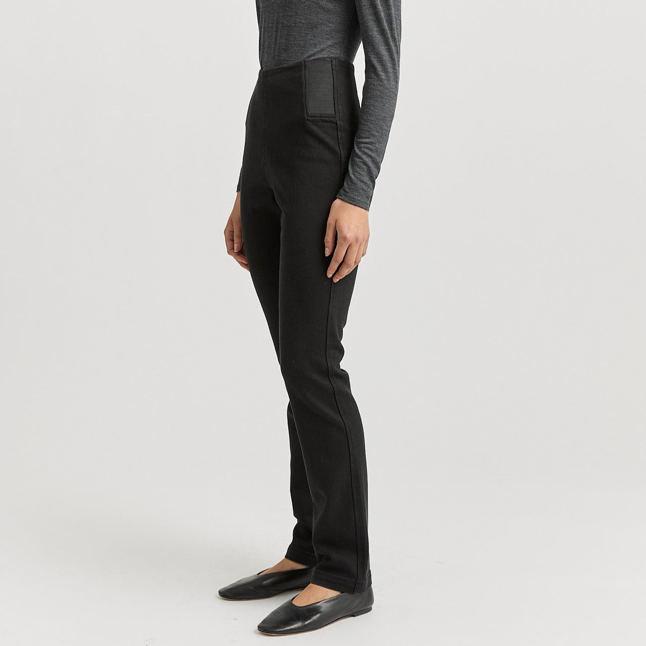 Toorallie merino denim elastic waist jeans