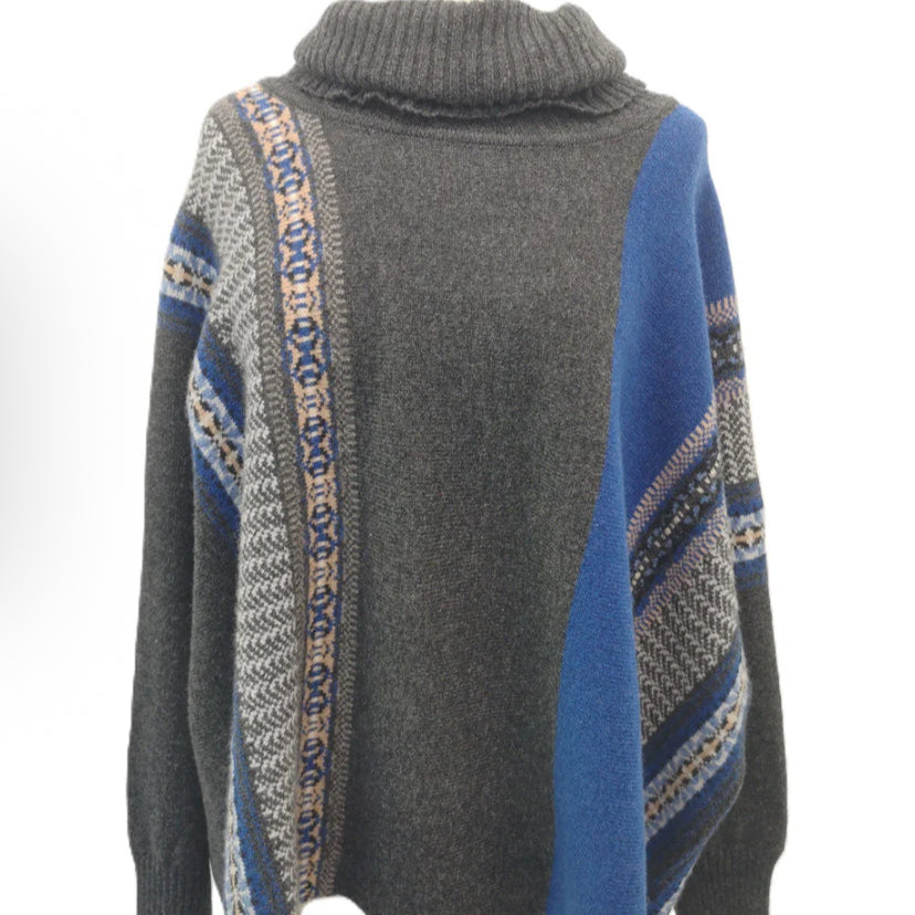 The Montrose Cowl Cardigan in Hermes by Eribe
