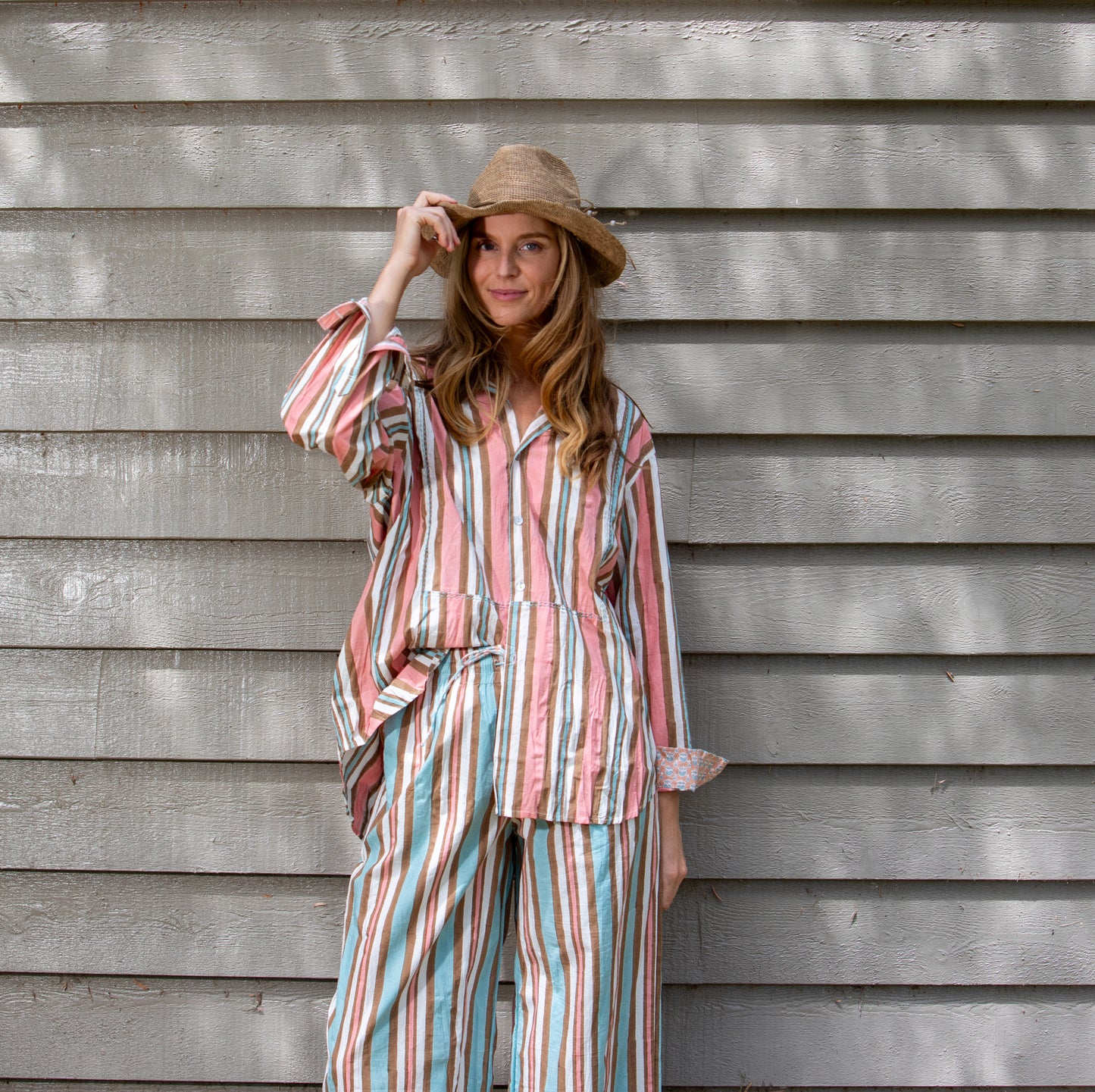 Mandalay Designs Palazzo striped Pants