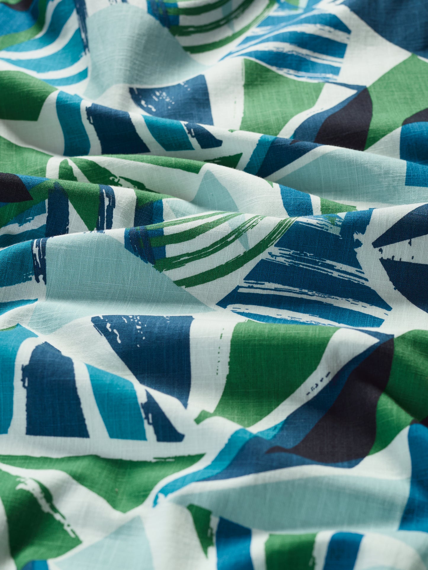 Close up of 100% cotton jersey print