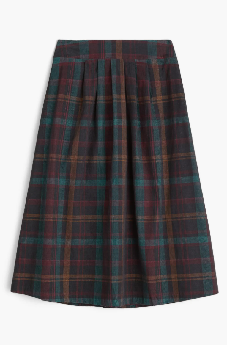 Cotton cord midi skirt from Seasalt