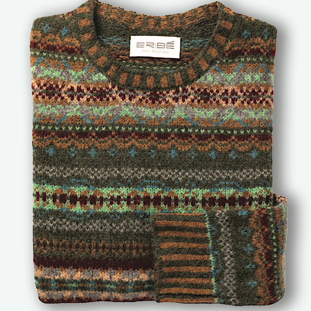 Eribe Wool fairisle Sweatre