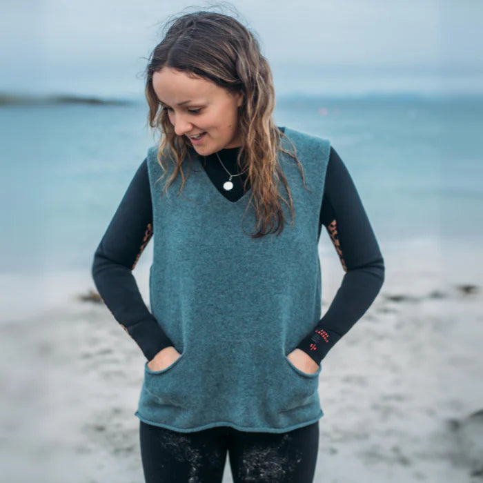 Eribe vest in caspan