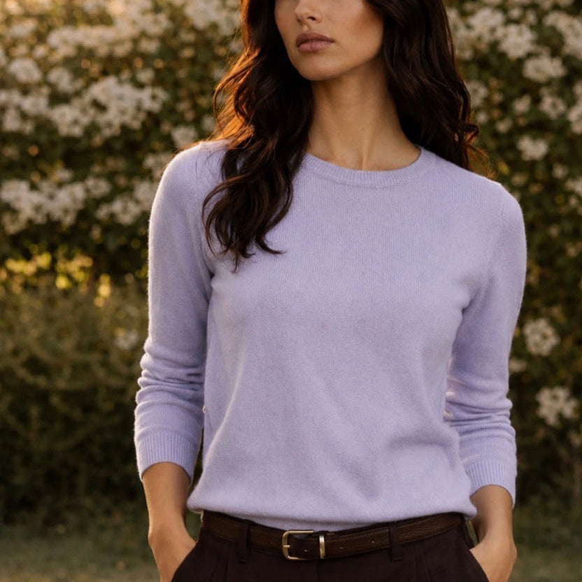 Bridge & Lord - Crew Jumper - Lilac