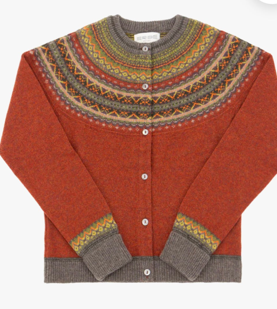 Eribe - Alpine Short Cardigan - Copperleaf