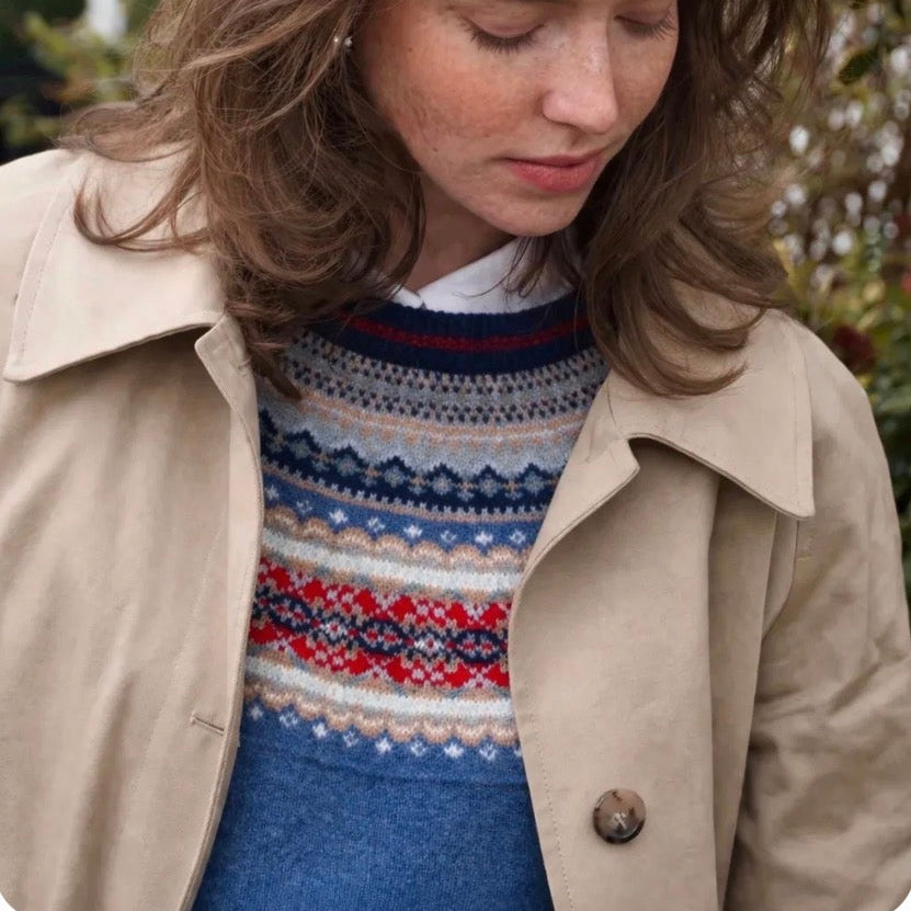 Eribe - Alpine Cardigan - Blue Morning