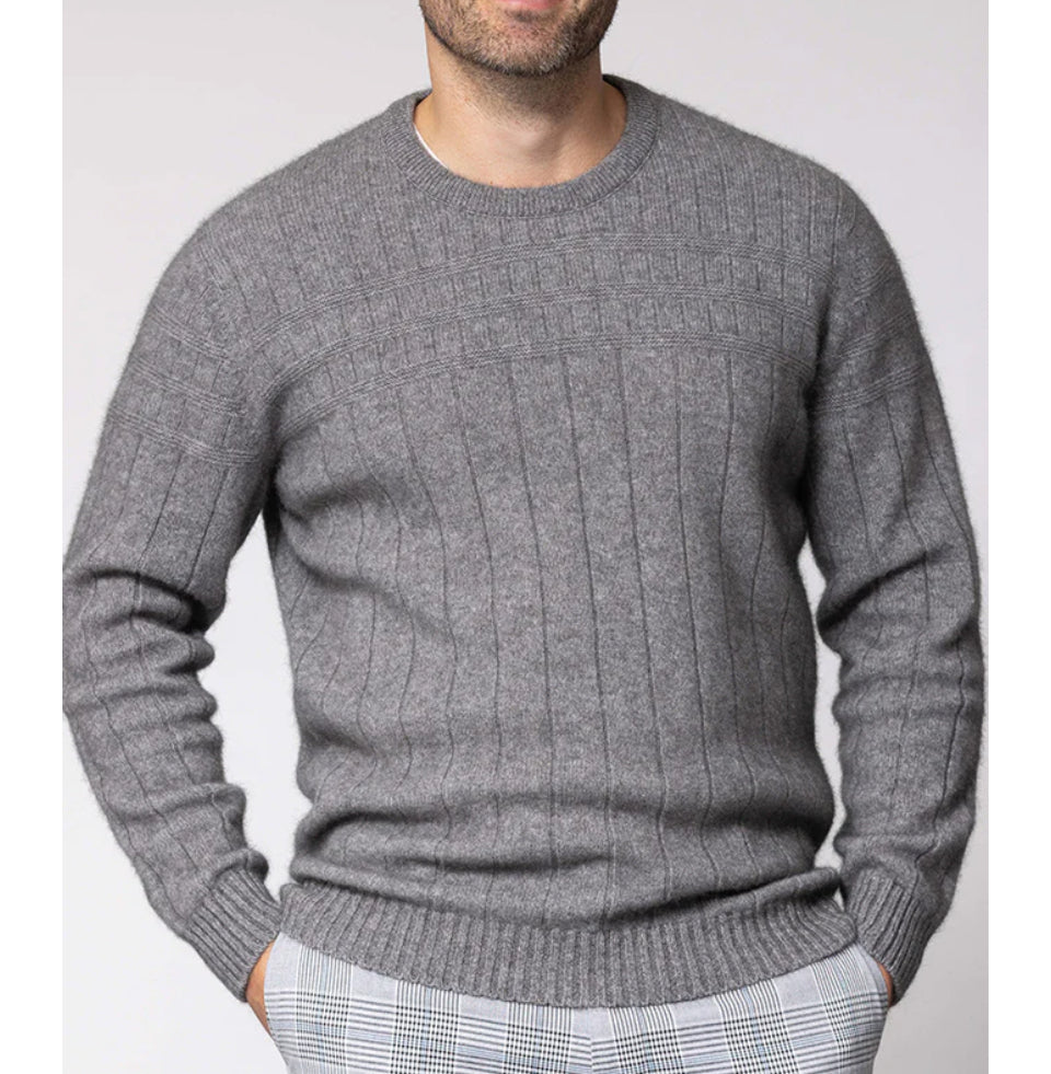 Possum Riverton Sweater - Shale