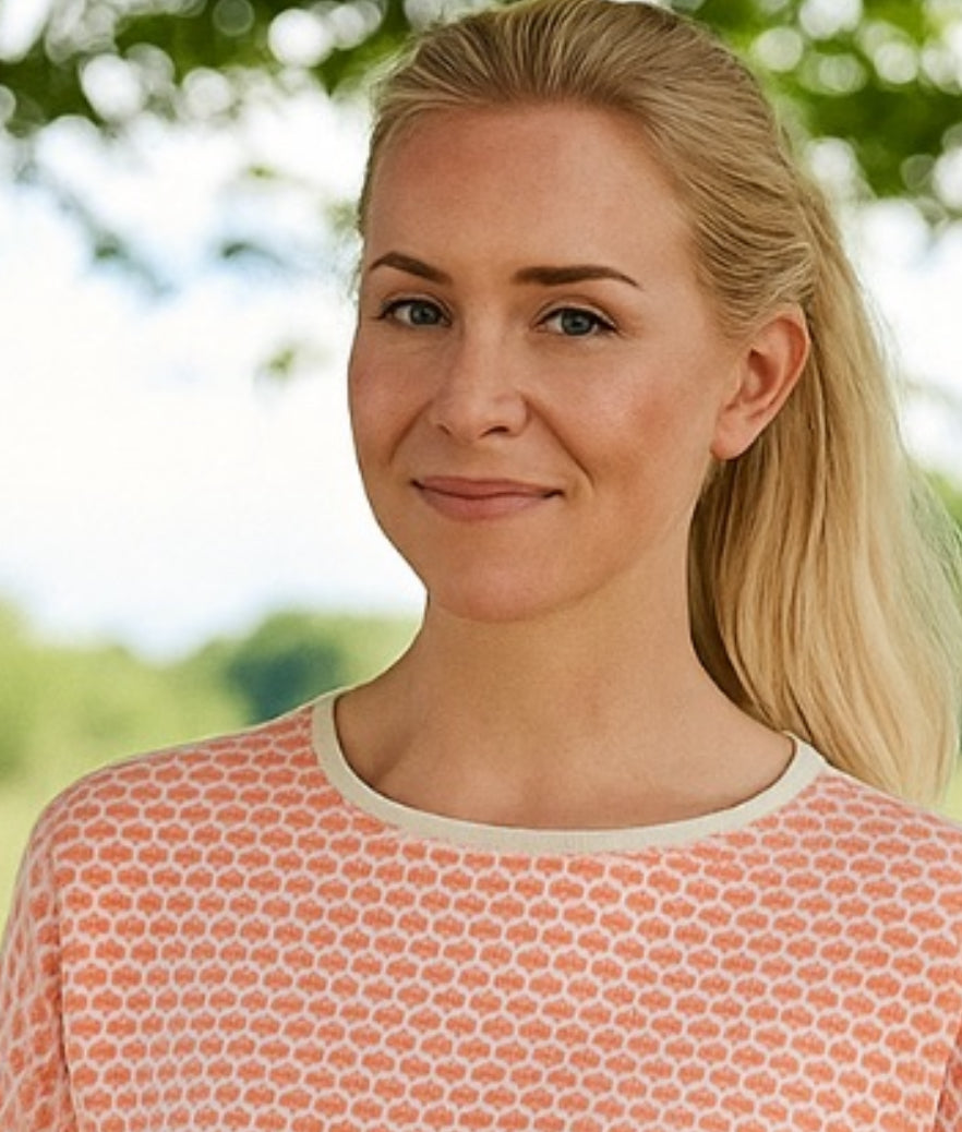 London Top - Peach