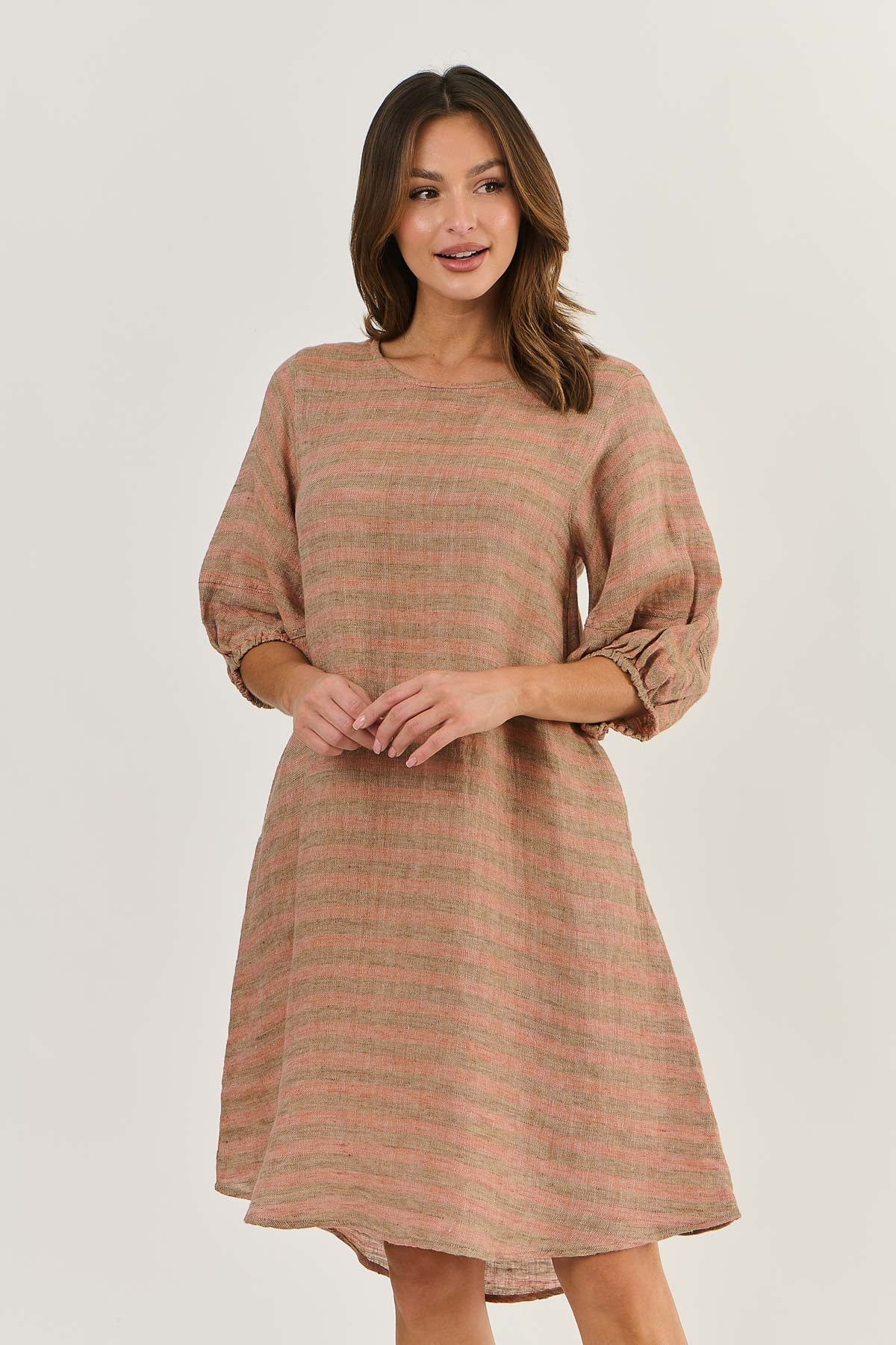 Naturals By O&J - Dress - Brick
