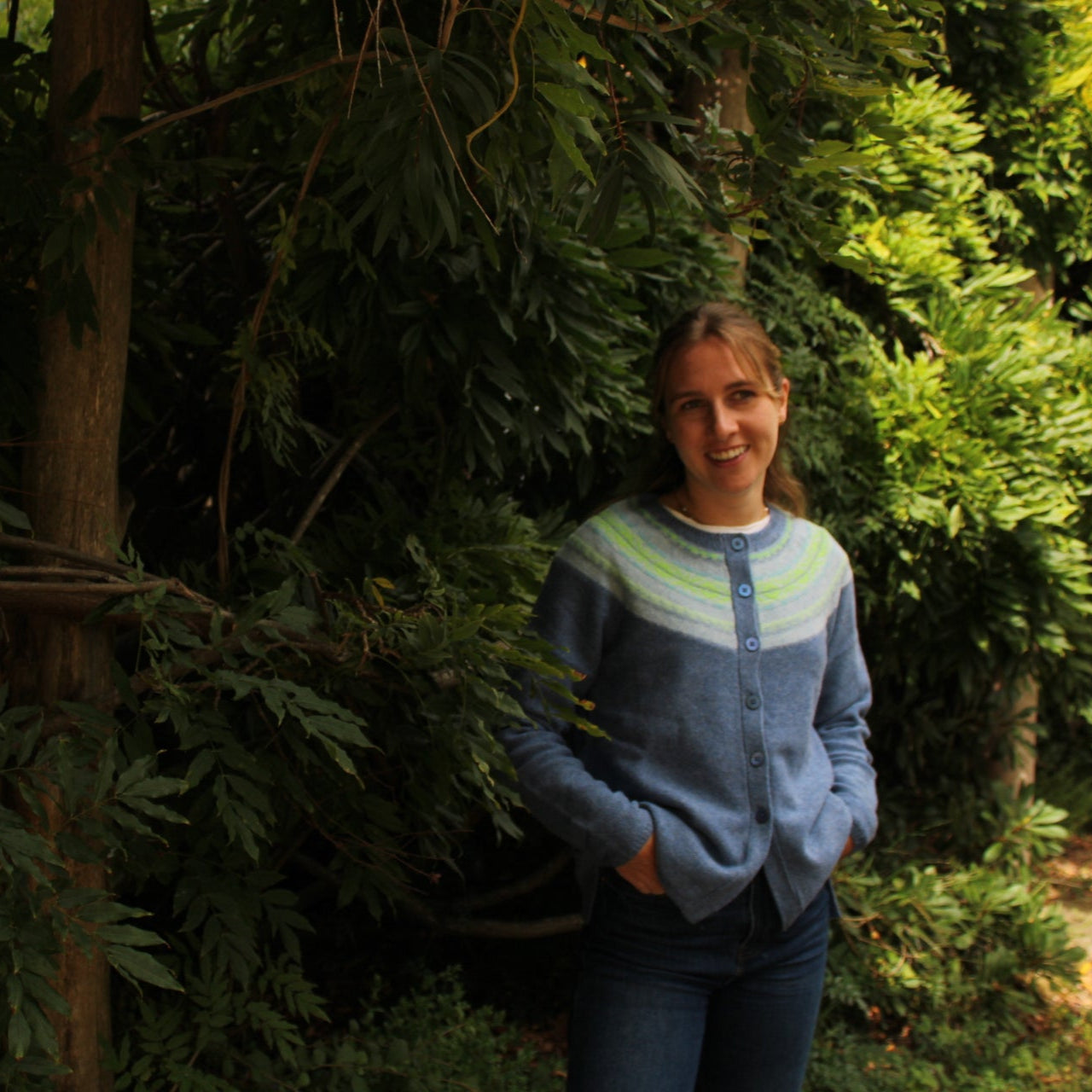 100% wool fairisle cardigan from Nature of Kitwear