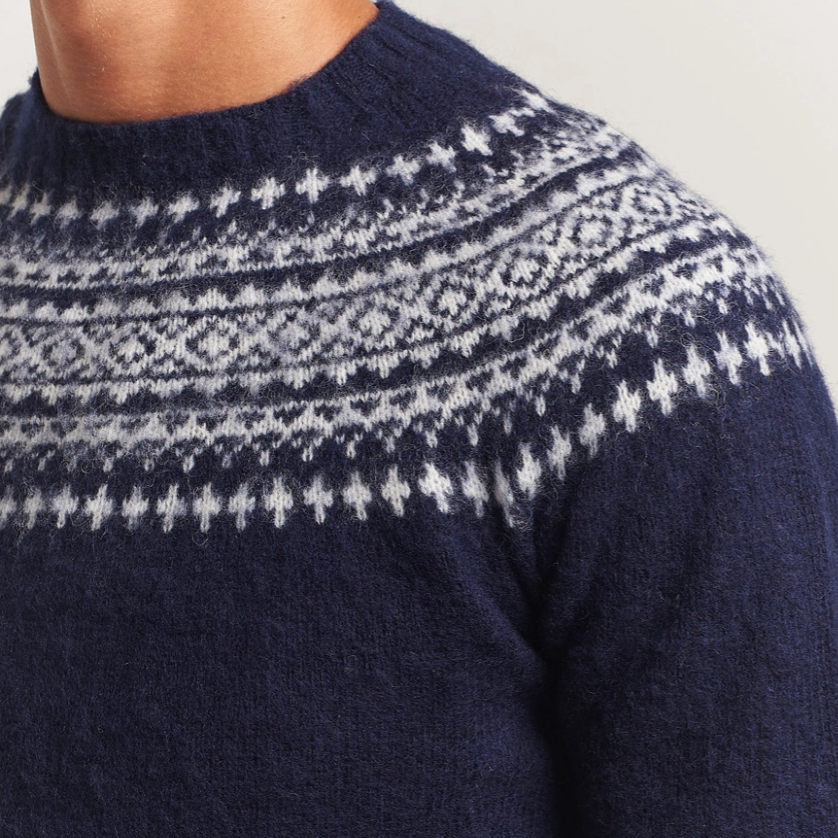 Woollen Fairisle Jumper for men