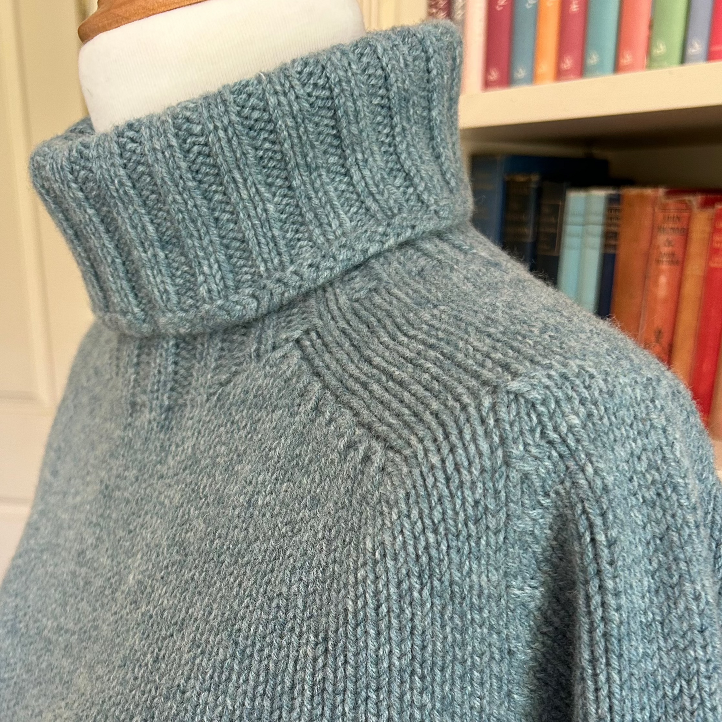 Warm wool jumper for women's from Harley of Scotland.