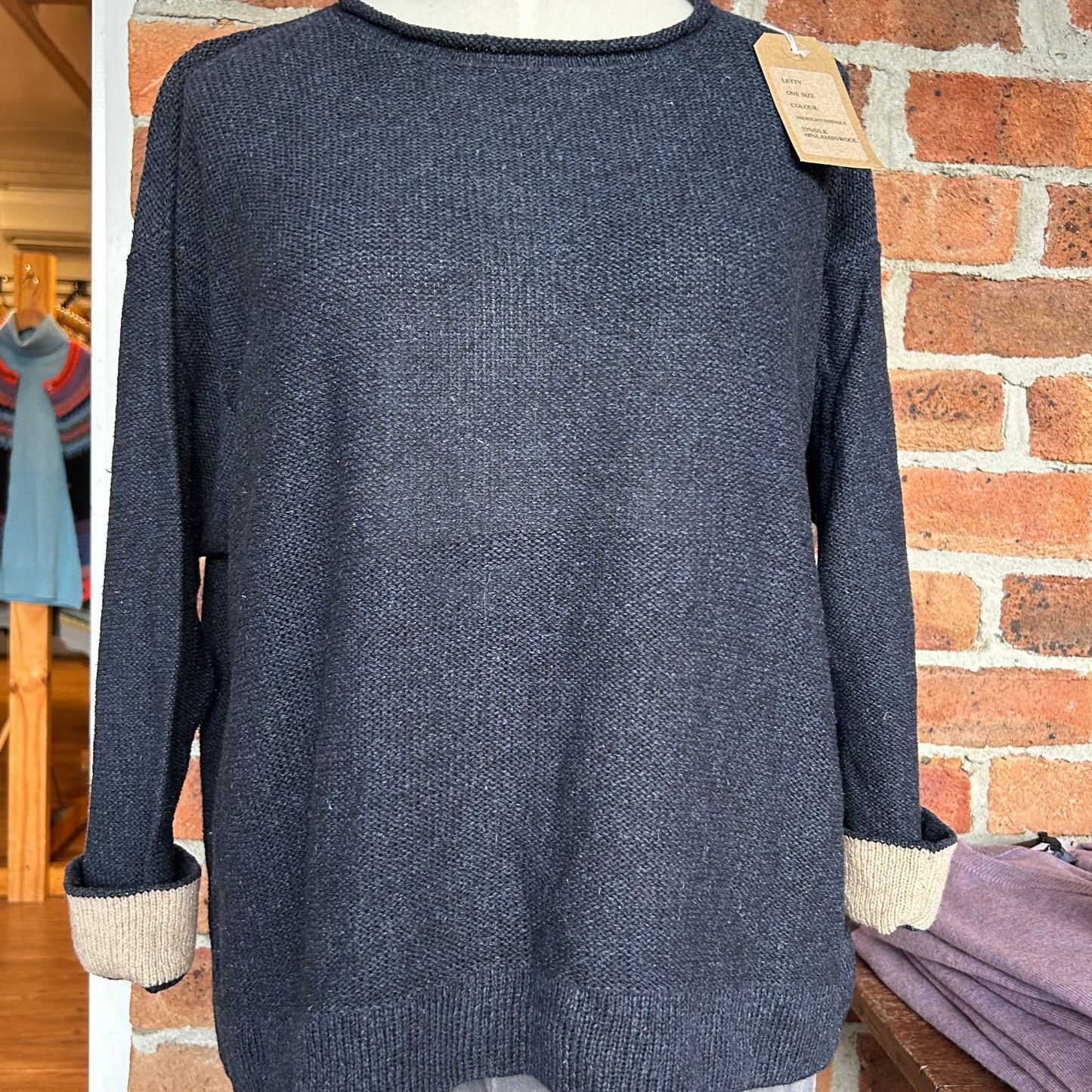 Quernstone knitwear hand made in the Orkney Islands. Quality Scottish Knitwear.