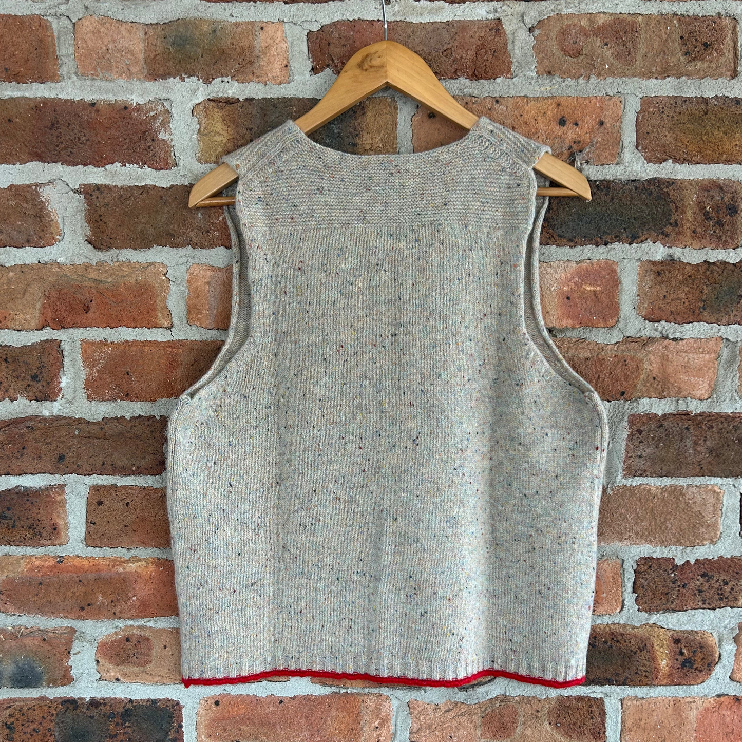 Eribe - Tweed Nep Vest - Sand