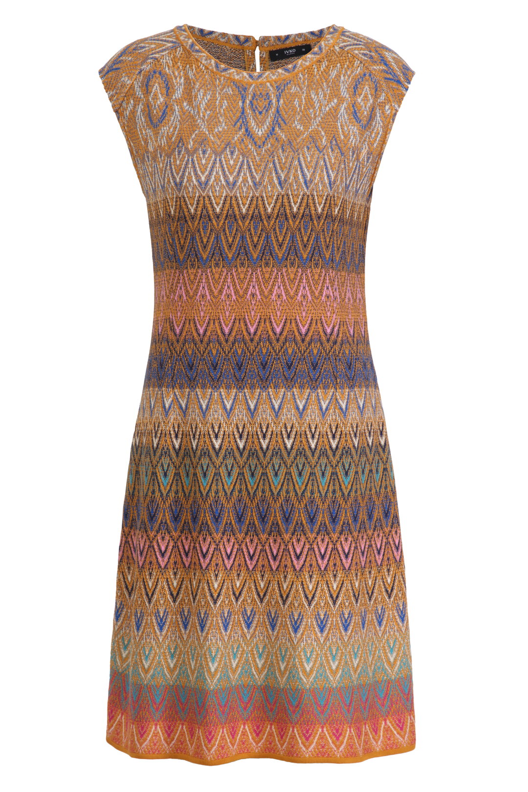 IVKo knit dress in Gold.