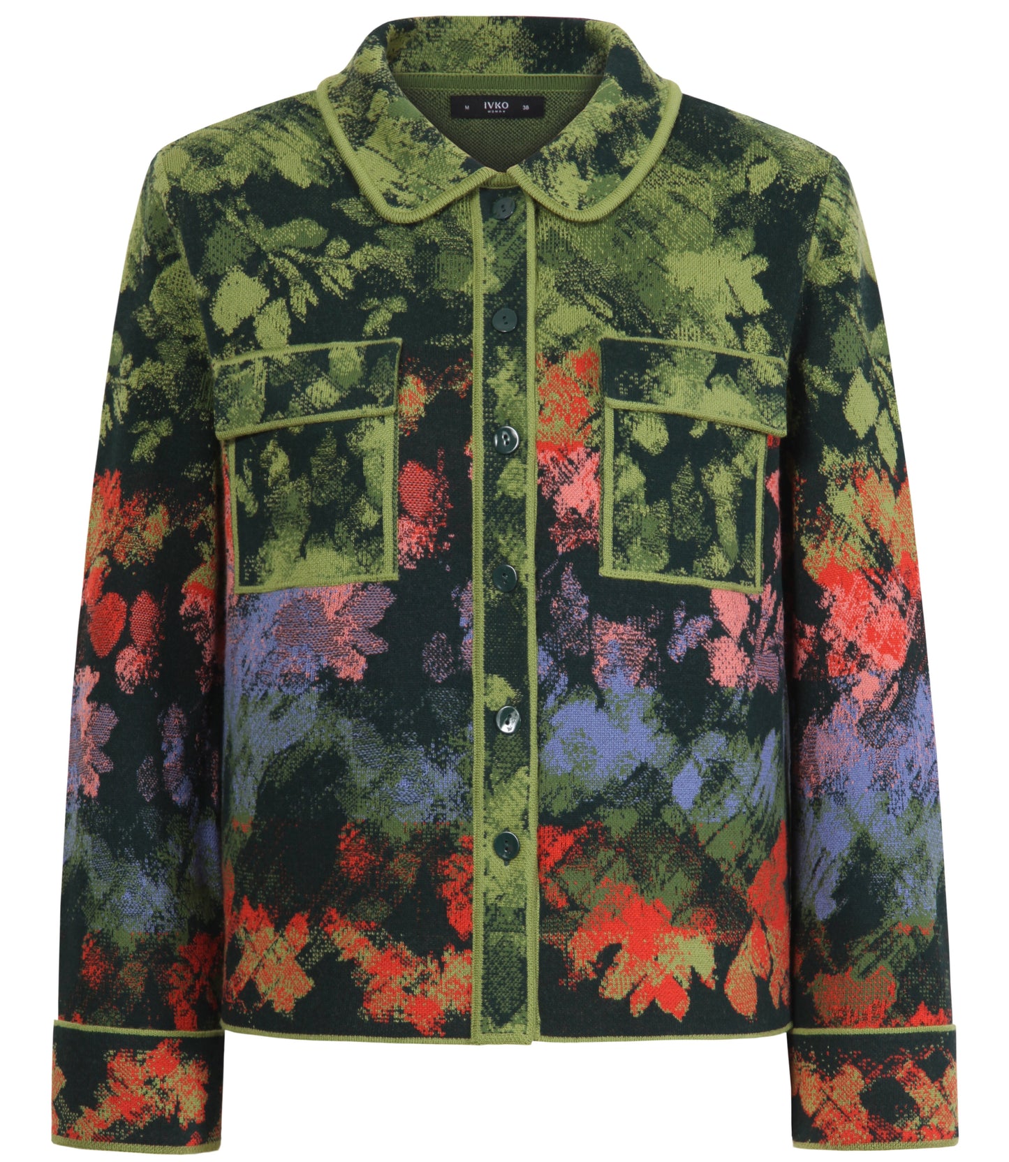 Jacquard jacket camouflage pattern from IVKO