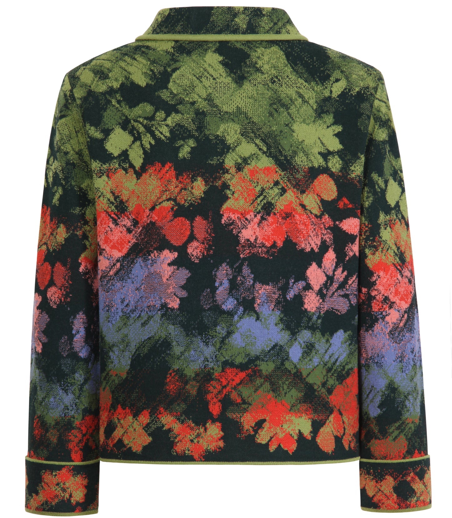 Jacquard jacket camouflage pattern from IVKO, back