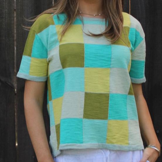 Mansted from Denmark. Anais top in knitted cotton.