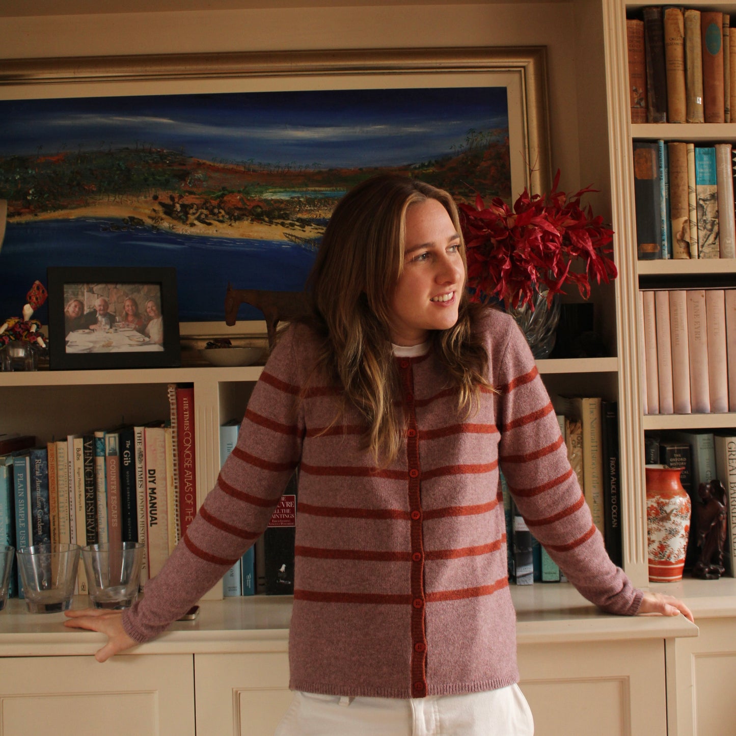 Mansted Zigge Cardigan Pink.