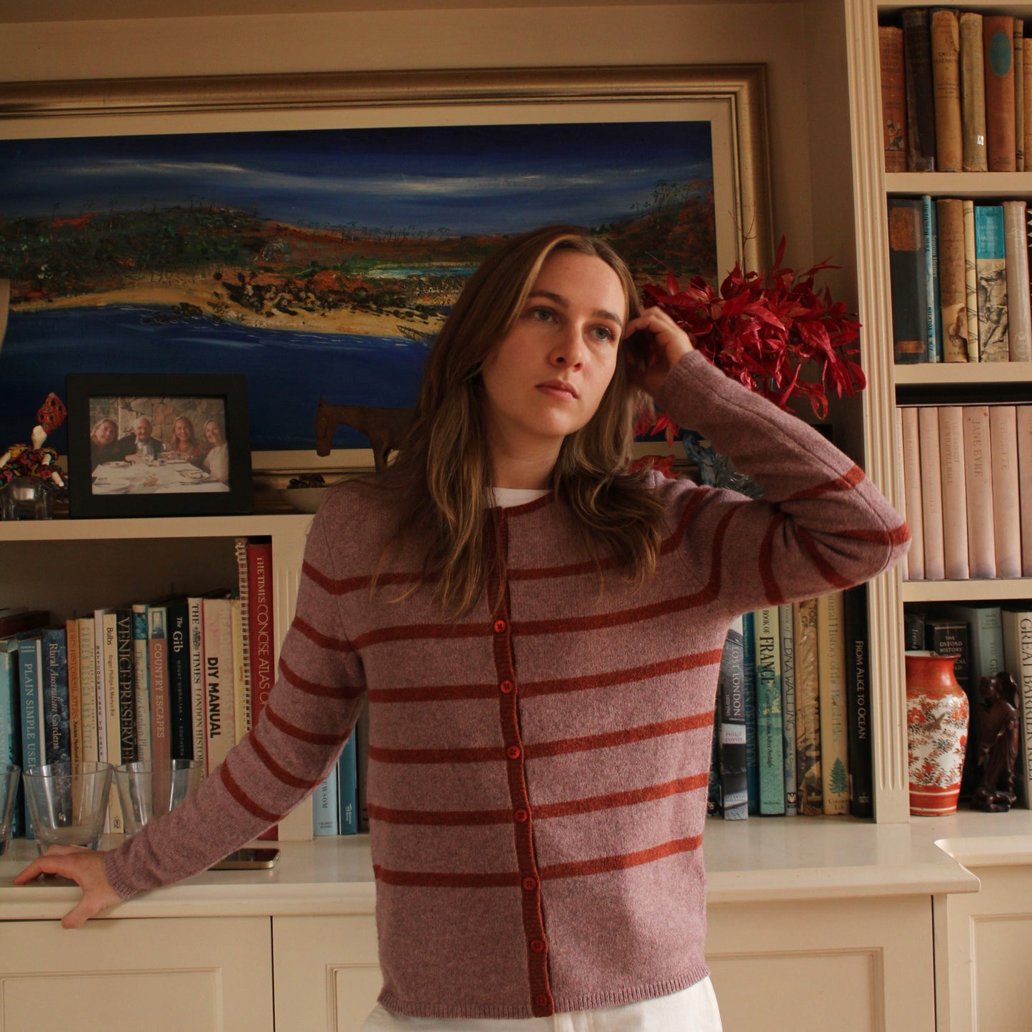 Mansted Zigge Cardigan Pink.