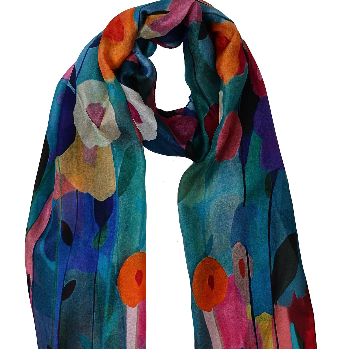 NAMASAKAR SCARF FINE WOOL AND SILK