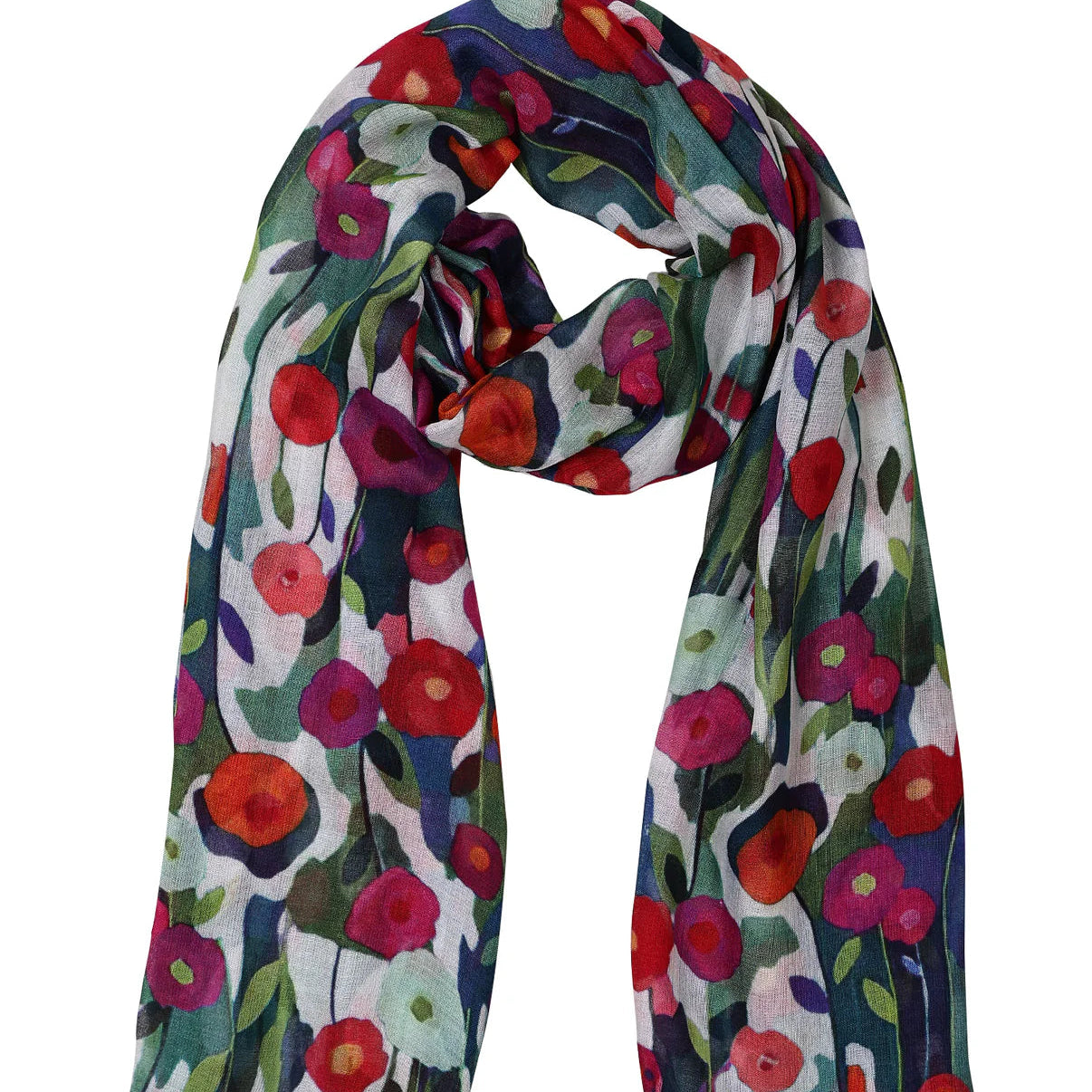 NAMASKAR SCARF S25-48 FINE WOOL AND SILK