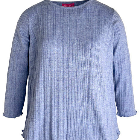 NOK Zulu Top in Light_Blue By Charlotte Mansted.
