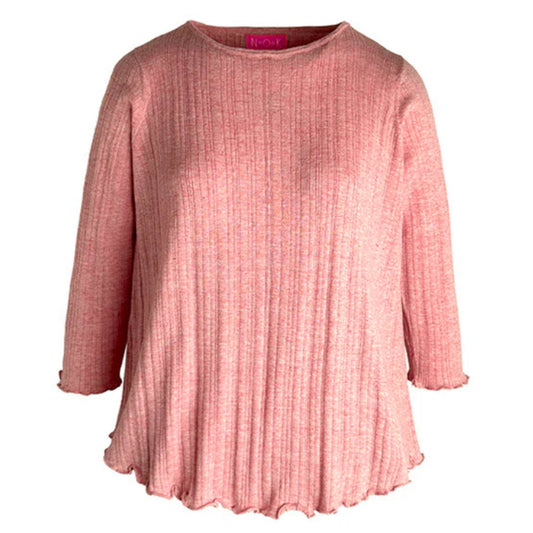 NOK ZuluTop in Red Twist or pink By Charlotte Mansted.