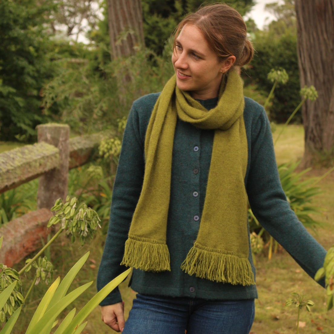 NOK Nature of Knitwear Yak wool Zafron cardigan