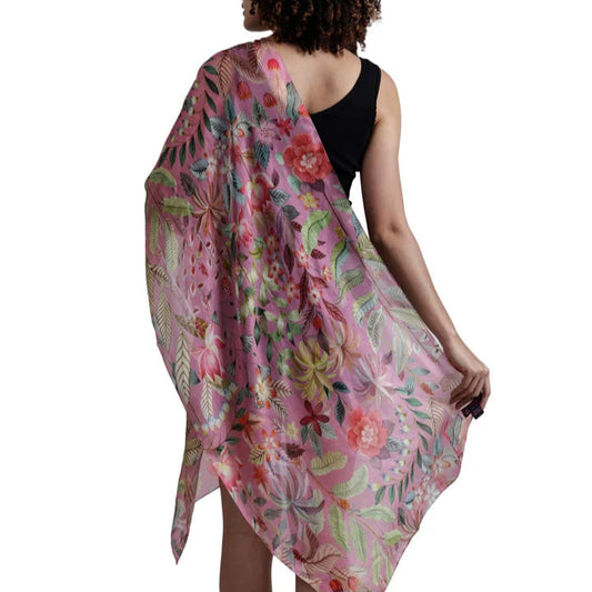 Wearable Art Scaff pinks.