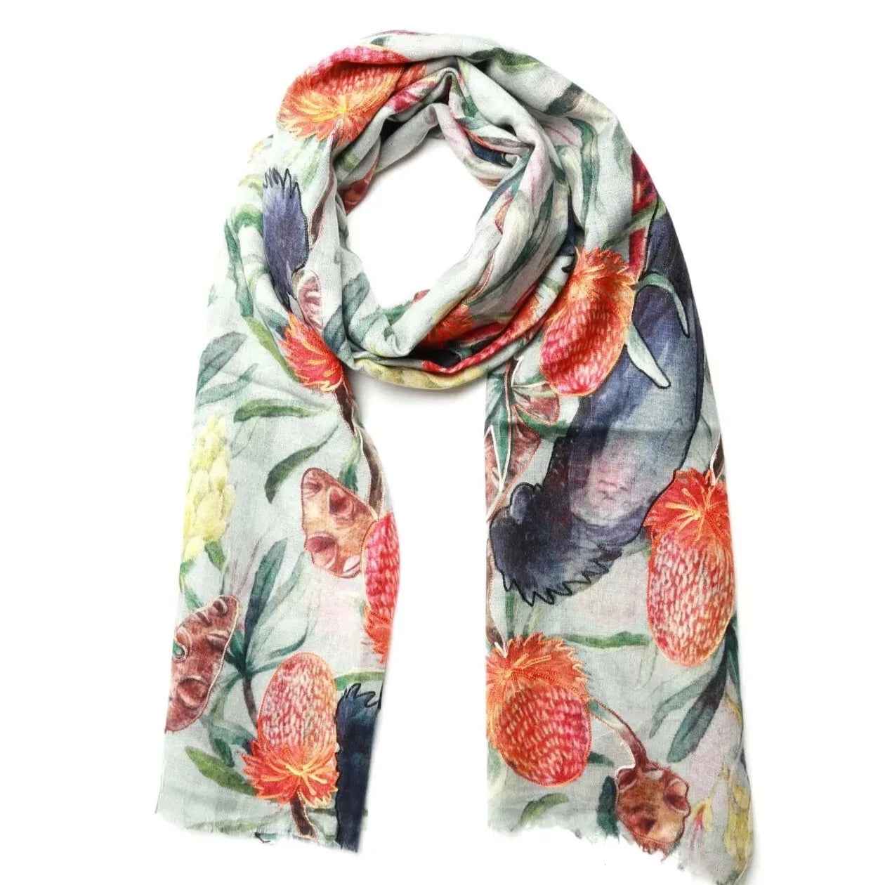 Namaskar W20-58 Linen Scarf