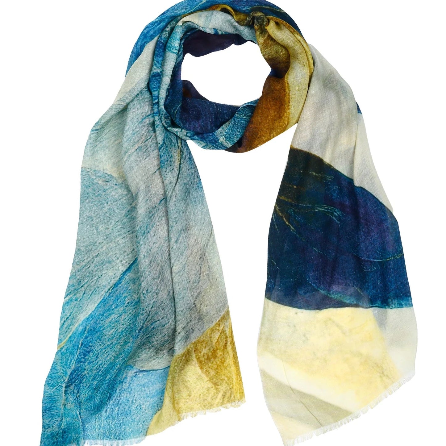 Namaskar scarf merino wool and silk S23-11