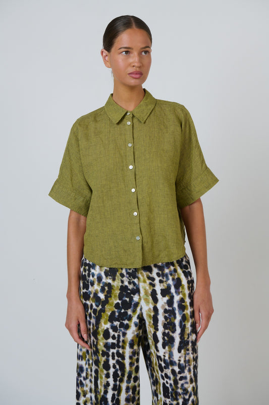 Naturals by O J Linen Top Balsam Front View Berrimas Overflow