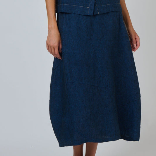 Naturals by O&J Skirt GA736 in Eclipse