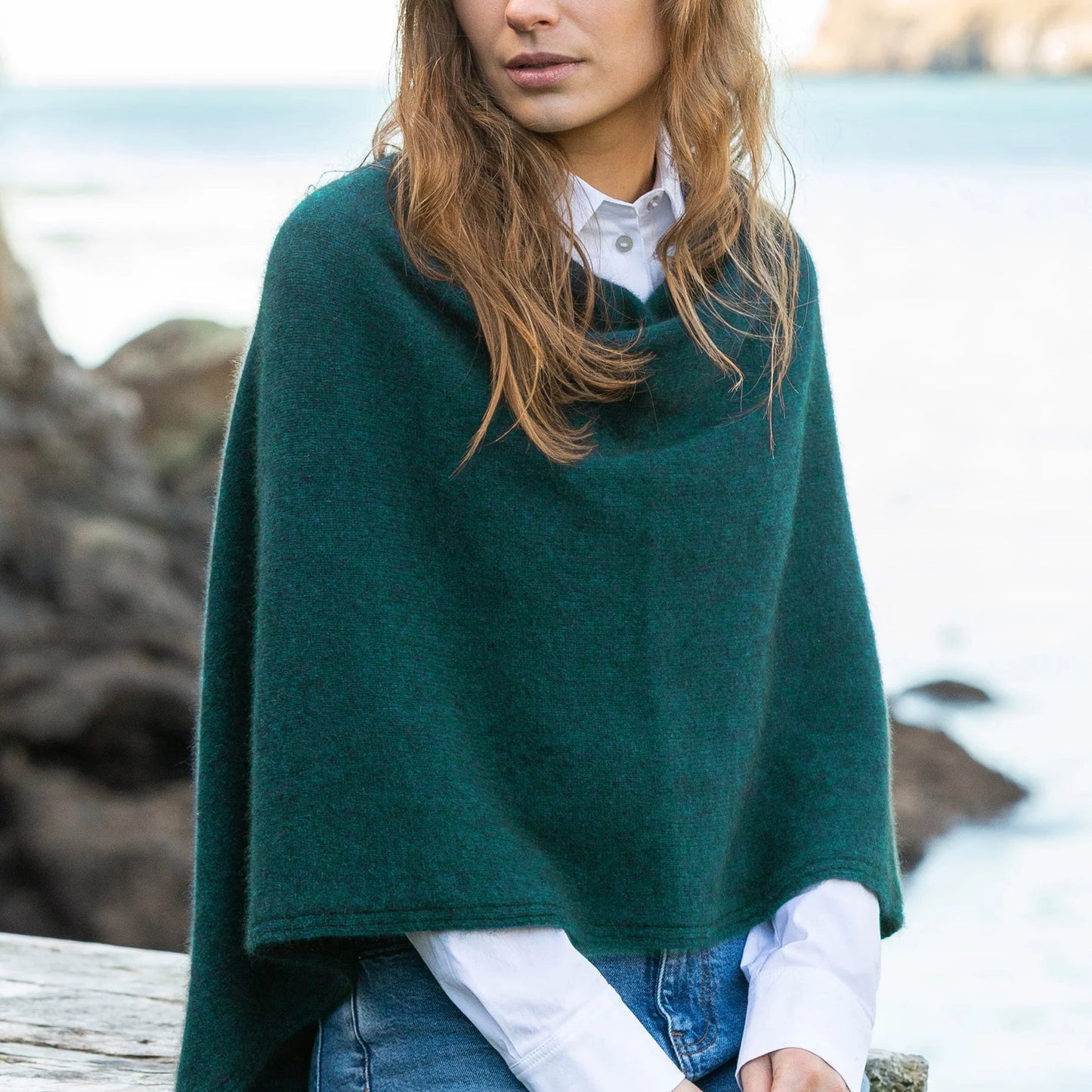 Quality Merino wool and possum knitwear. Noble Wilde North Cape Paua.