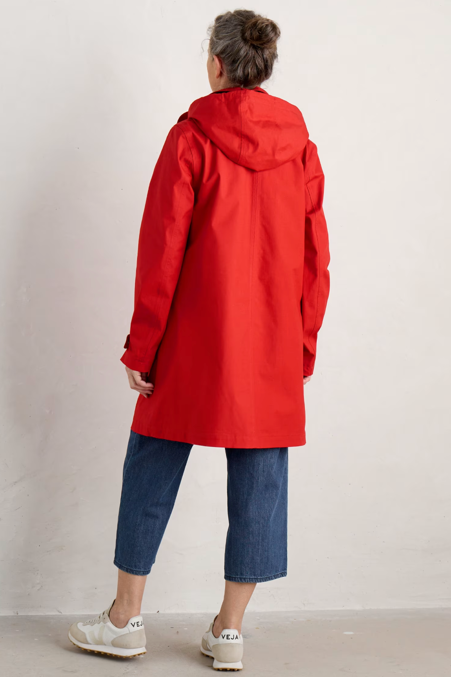 SEASALT's Cloudburst Mac in Tomato, back view