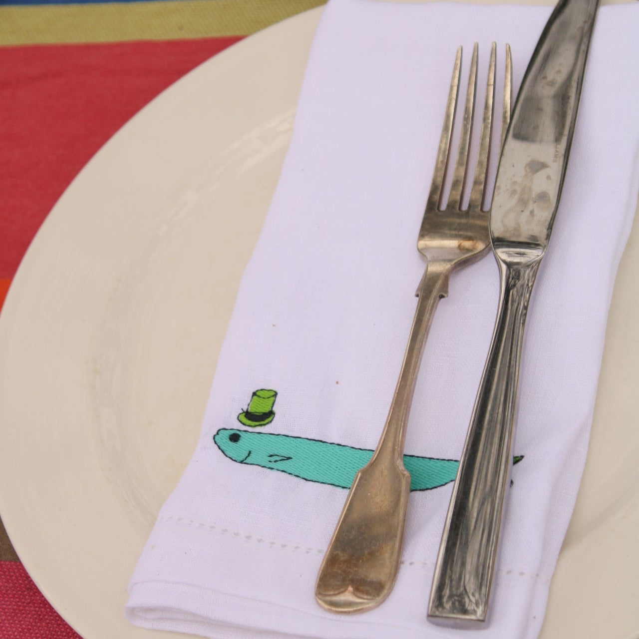 Napkins - Sardines Set of 4