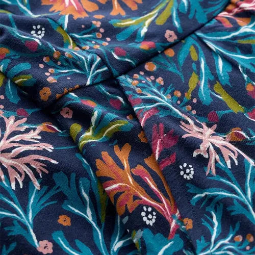 Seasalt april dress in seaweed maritime.
