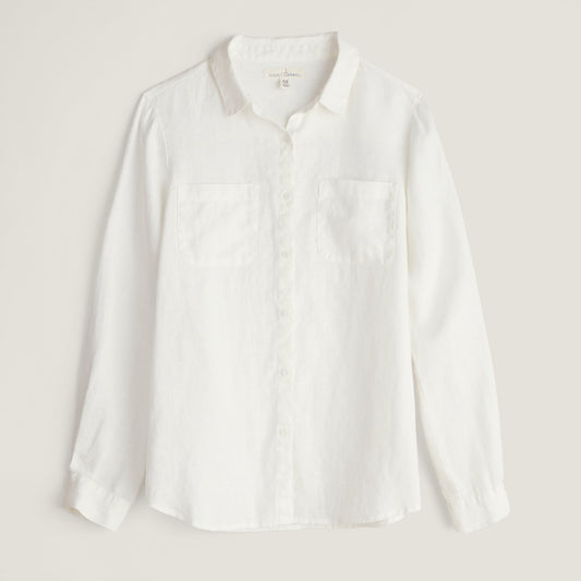 Seasalt Hazel Branch Shirt Chalk