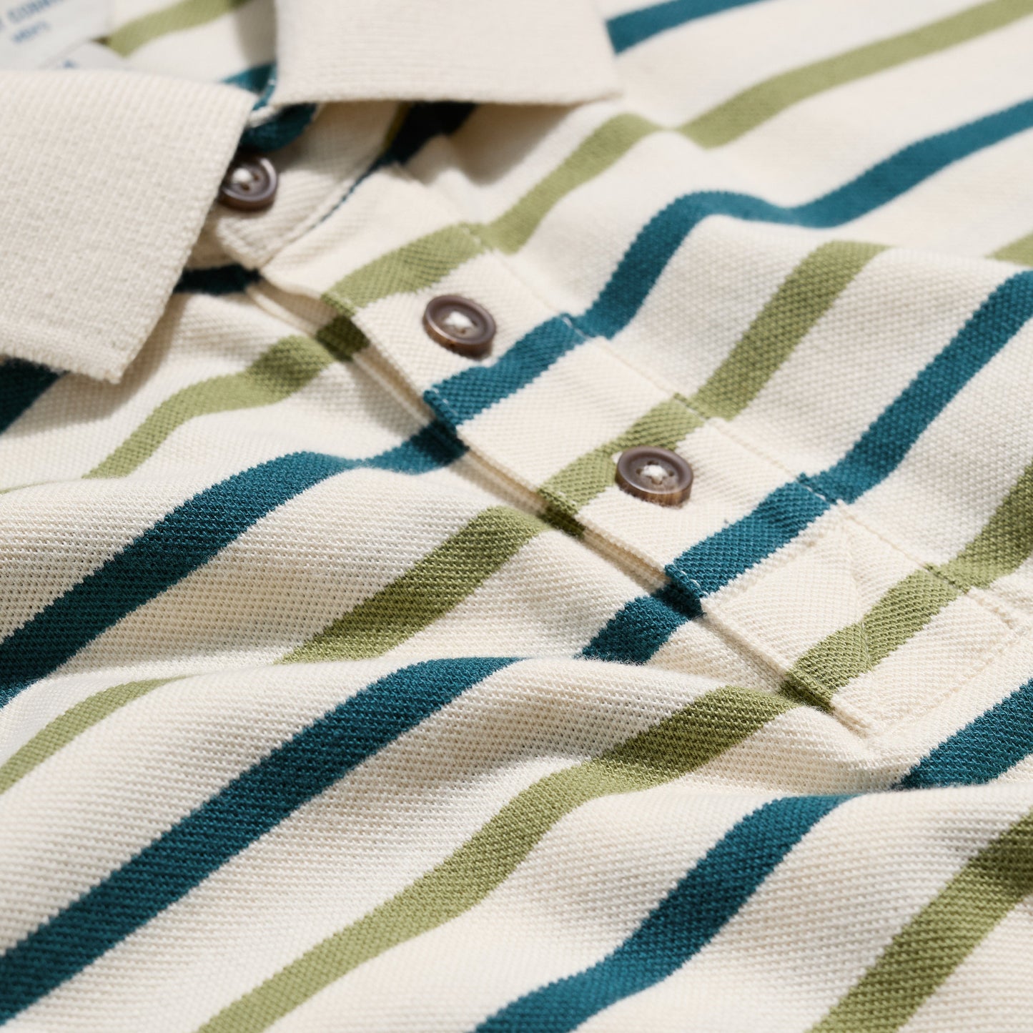 Seasalt Polo Organic Cotton Stripes