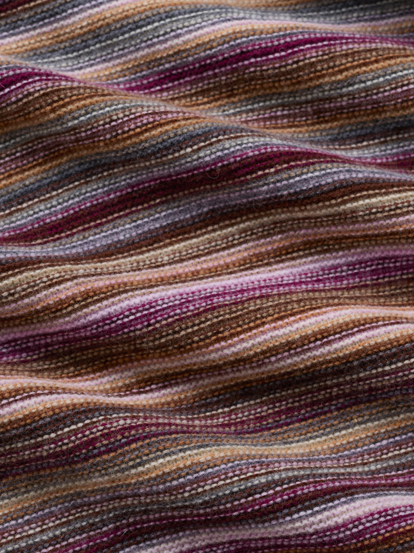 Seasalt Fruity Jumper in Merino wool knit.Pink Purple stripe