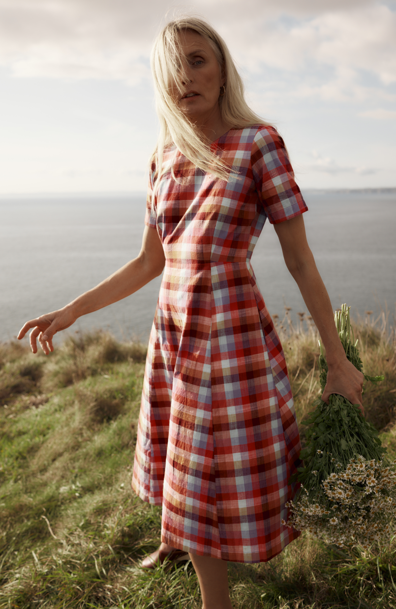 Seasalt Medlar Dress Linen Checks