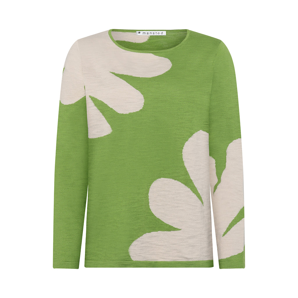 The Leana cotton Top in grass by Mansted