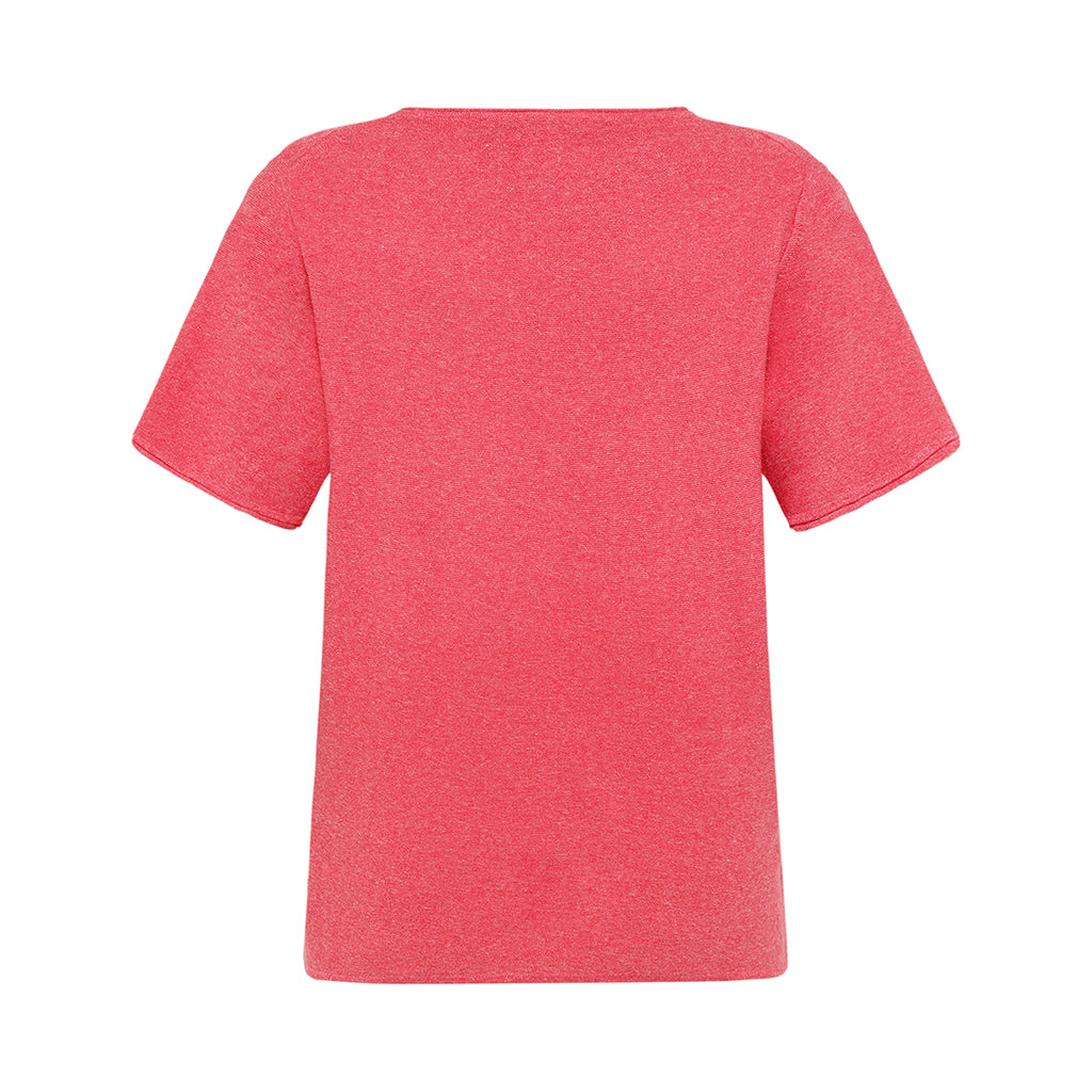 Back of The Mia cotton Top by Mansted in Pink for women