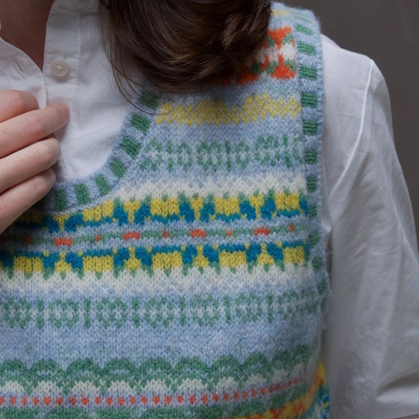 Eribe fairisle vest
