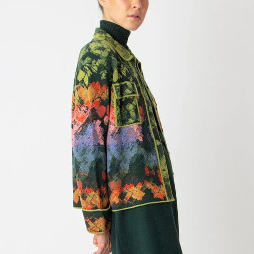 IVKO wool blend jacket in Camouflage