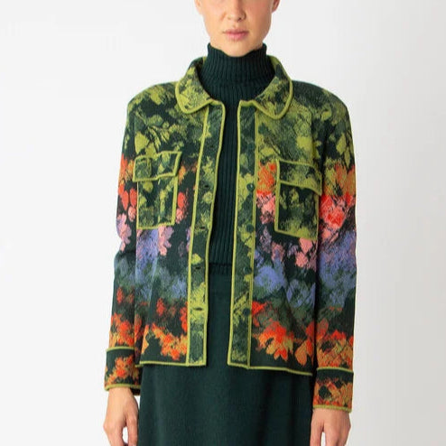 IVKO wool blend jacket in Camouflage
