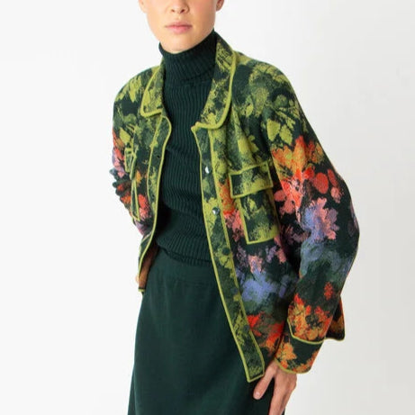 IVKO wool blend jacket in Camouflage
