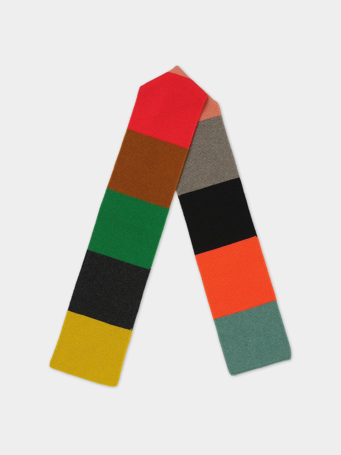 Jo Gordon spot scarf luxury knitwear, merino wool.